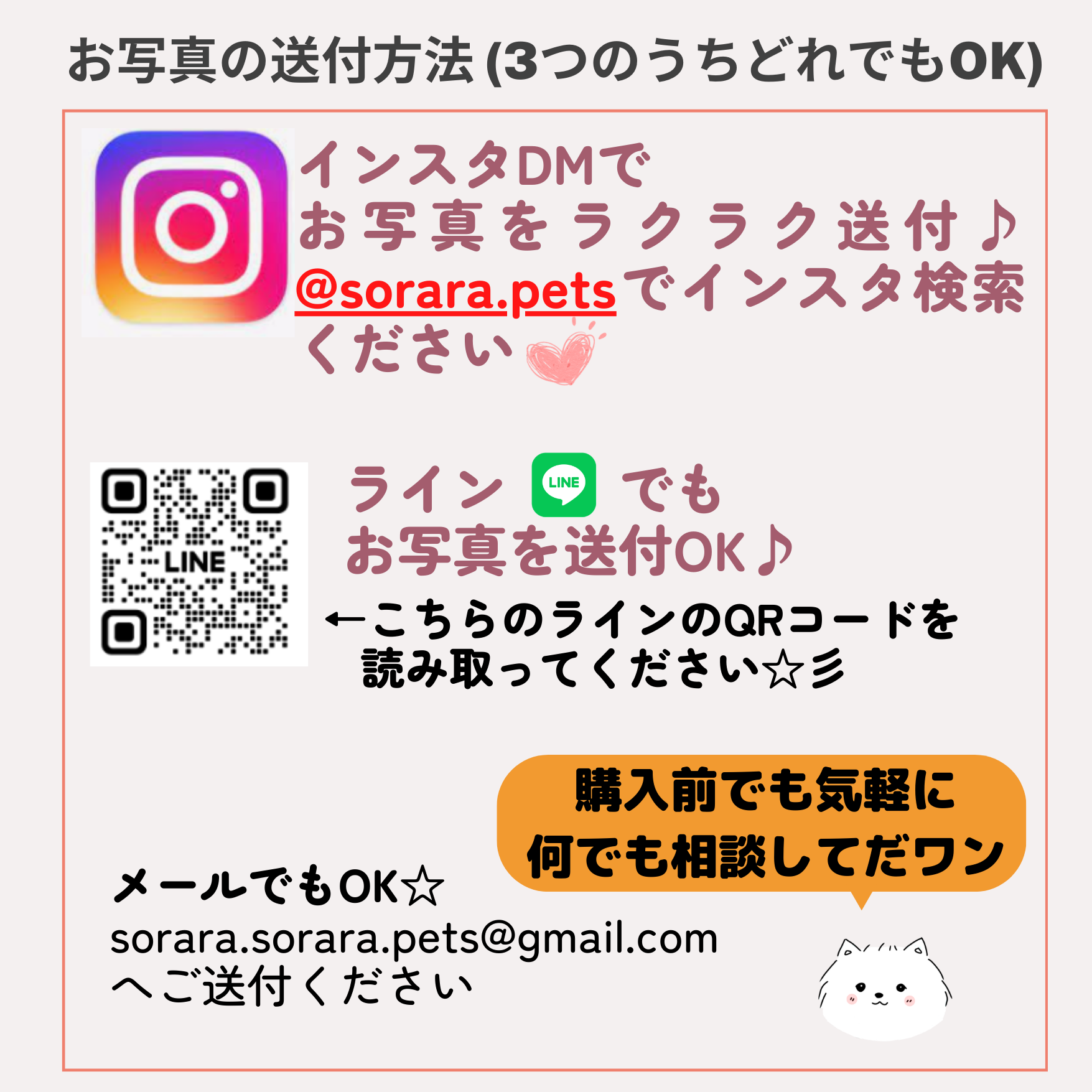 うちの子トートバッグ 缶バッチ付 写真入り セミオーダー お散歩に お出かけに